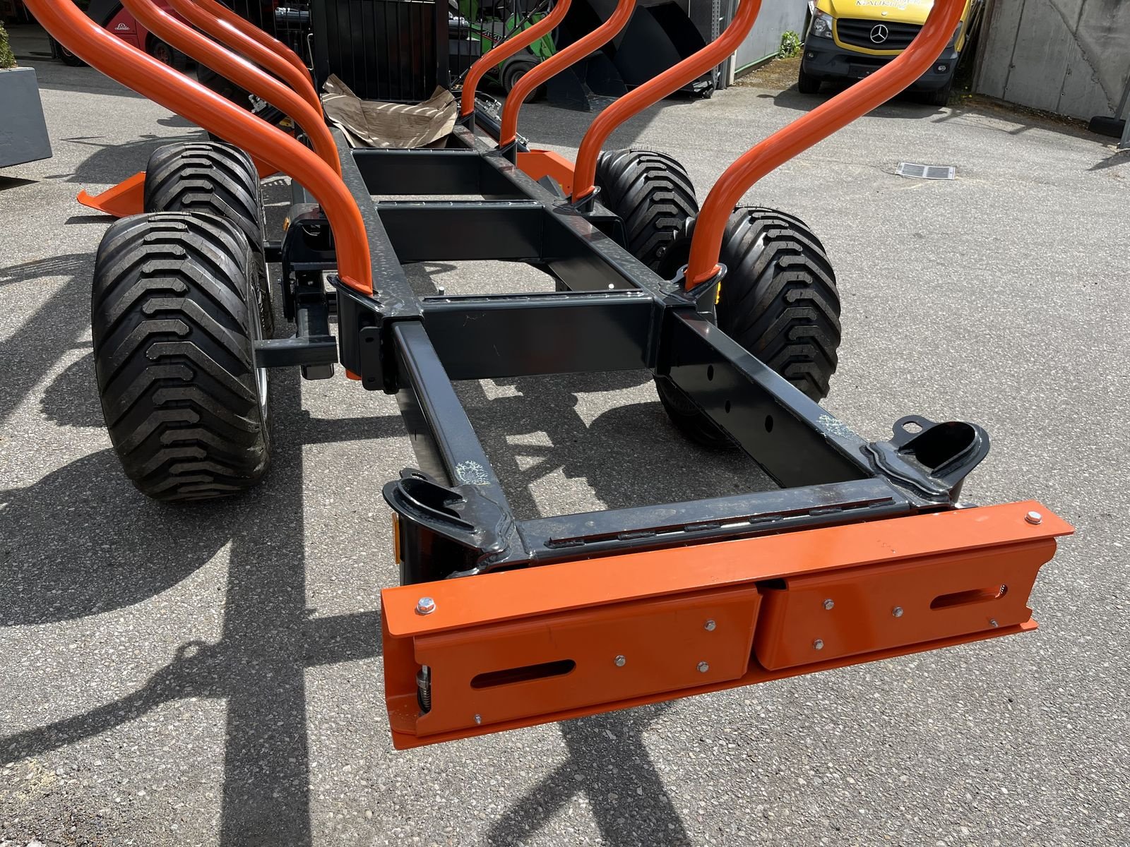 Rückewagen & Rückeanhänger Türe ait MTM 11T mit MTM 7100 Kran, Neumaschine içinde Bad Leonfelden (resim 7)