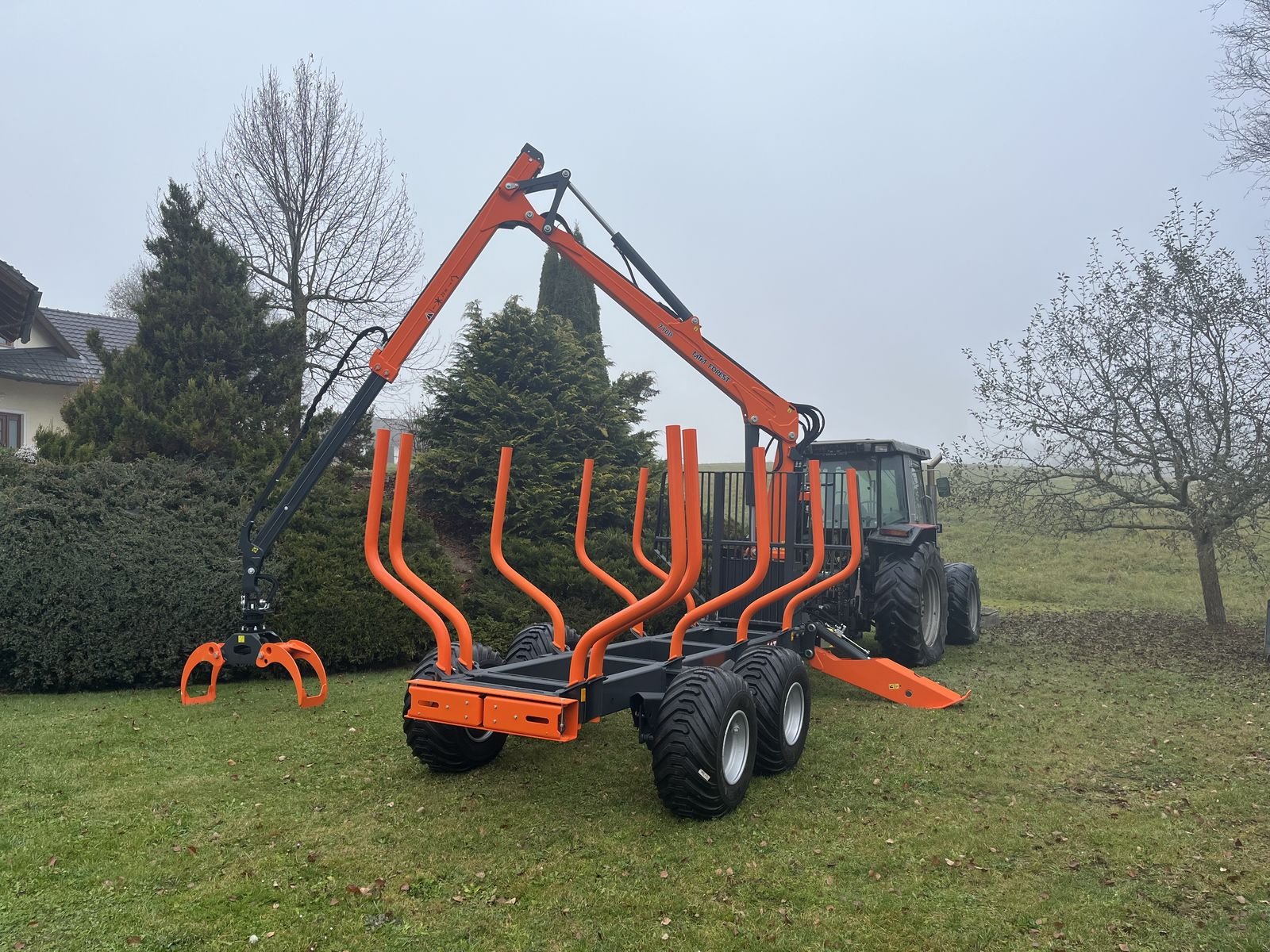 Rückewagen & Rückeanhänger a típus MTM 11T mit MTM 7100 Kran, Neumaschine ekkor: Bad Leonfelden (Kép 2)