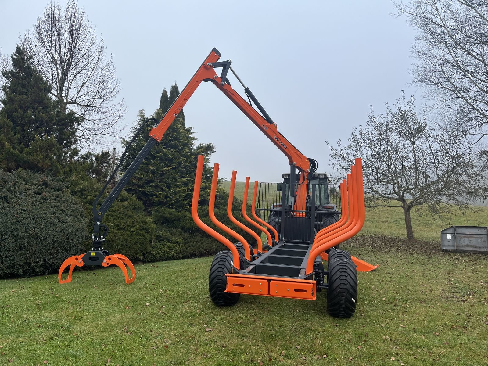 Rückewagen & Rückeanhänger a típus MTM 11T mit MTM 7100 Kran, Neumaschine ekkor: Bad Leonfelden (Kép 3)