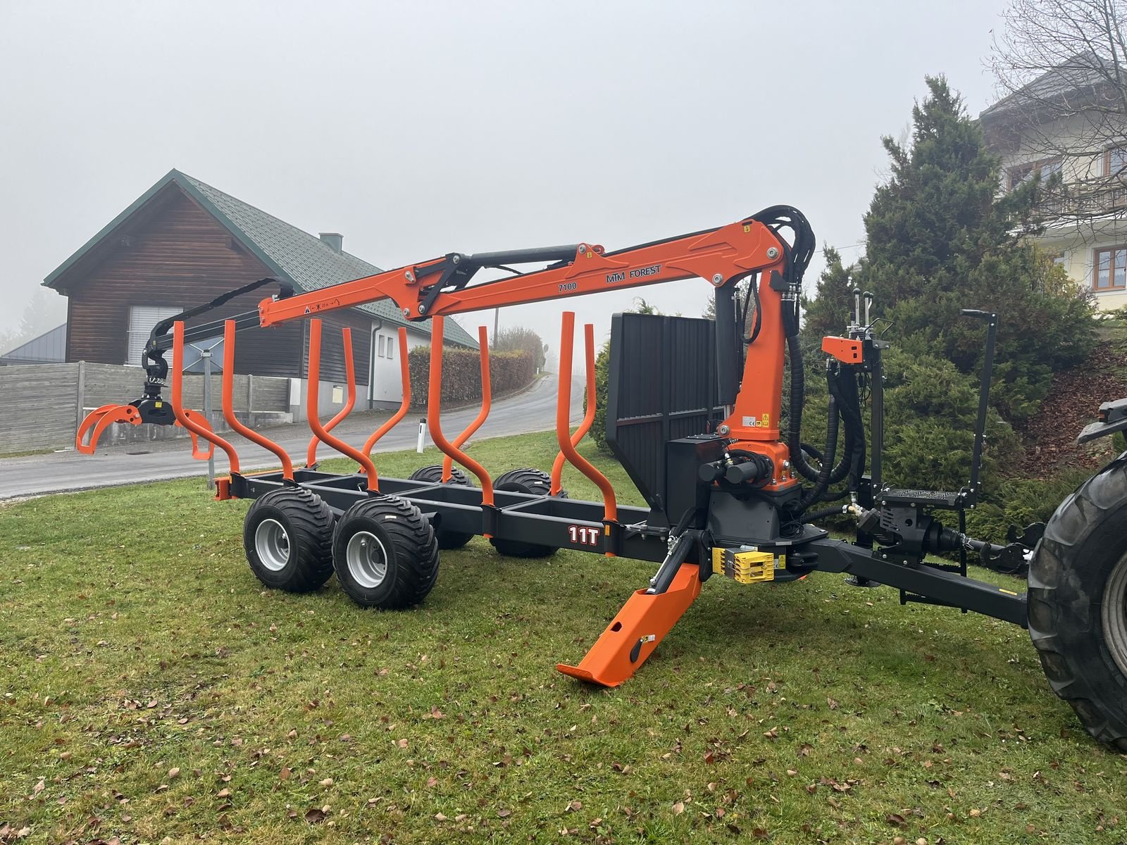 Rückewagen & Rückeanhänger a típus MTM 11T mit MTM 7100 Kran, Neumaschine ekkor: Bad Leonfelden (Kép 7)