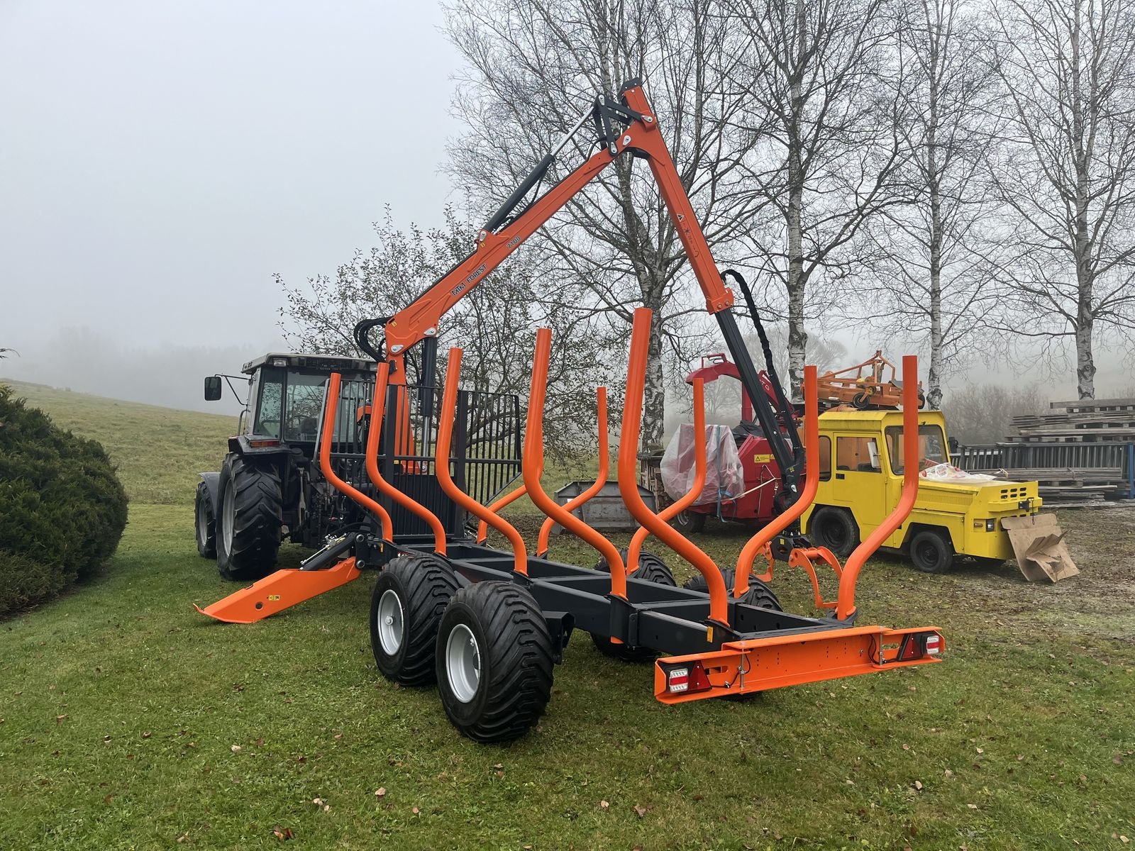 Rückewagen & Rückeanhänger a típus MTM 11T mit MTM 7100 Kran, Neumaschine ekkor: Bad Leonfelden (Kép 10)