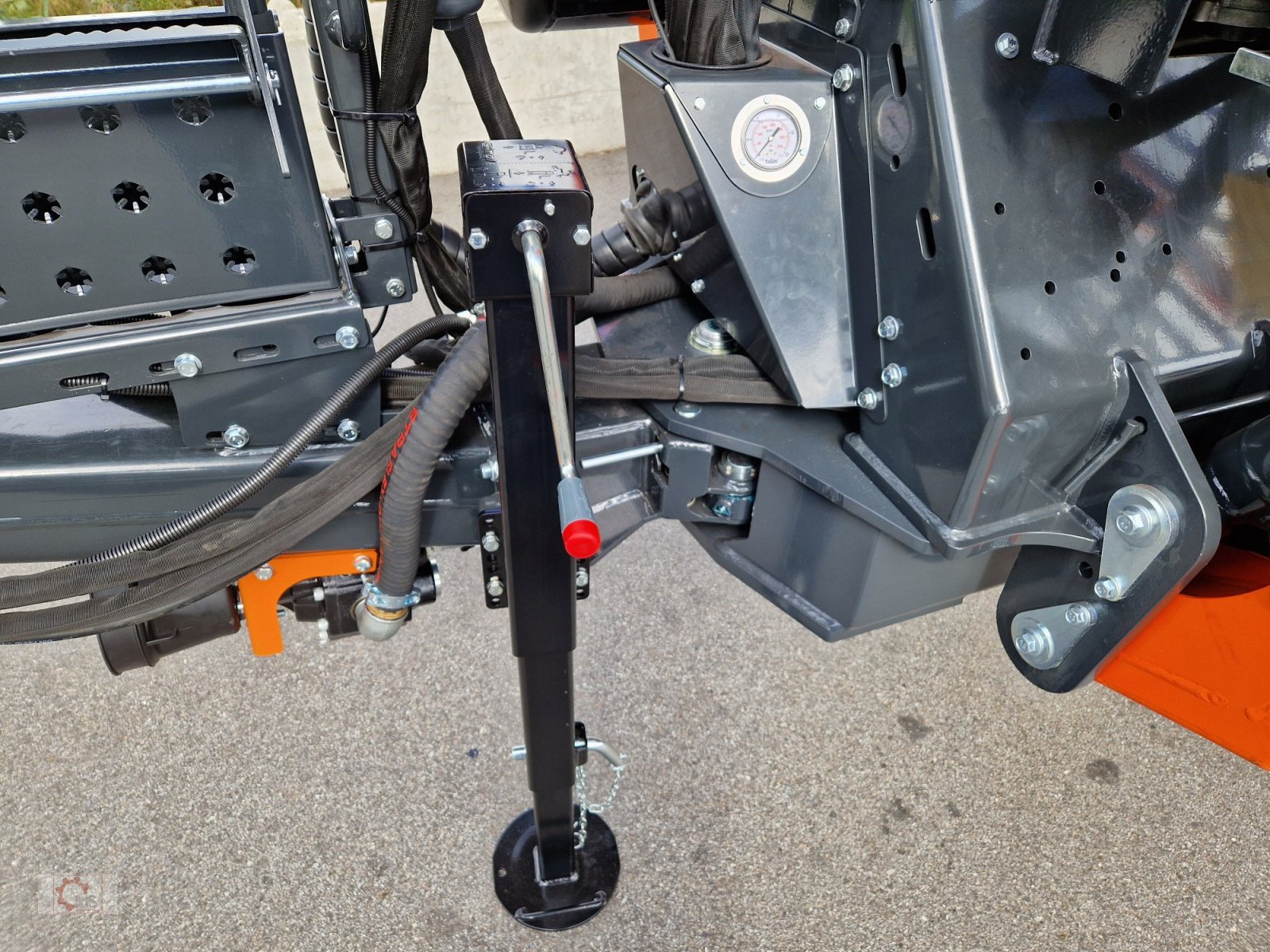 Rückewagen & Rückeanhänger typu MTM 12T 12to 9,80m Kran hydr. Vorgesteuerte Steuerung Druckluft Doppelrohrrahmen, Neumaschine v Tiefenbach (Obrázek 12)