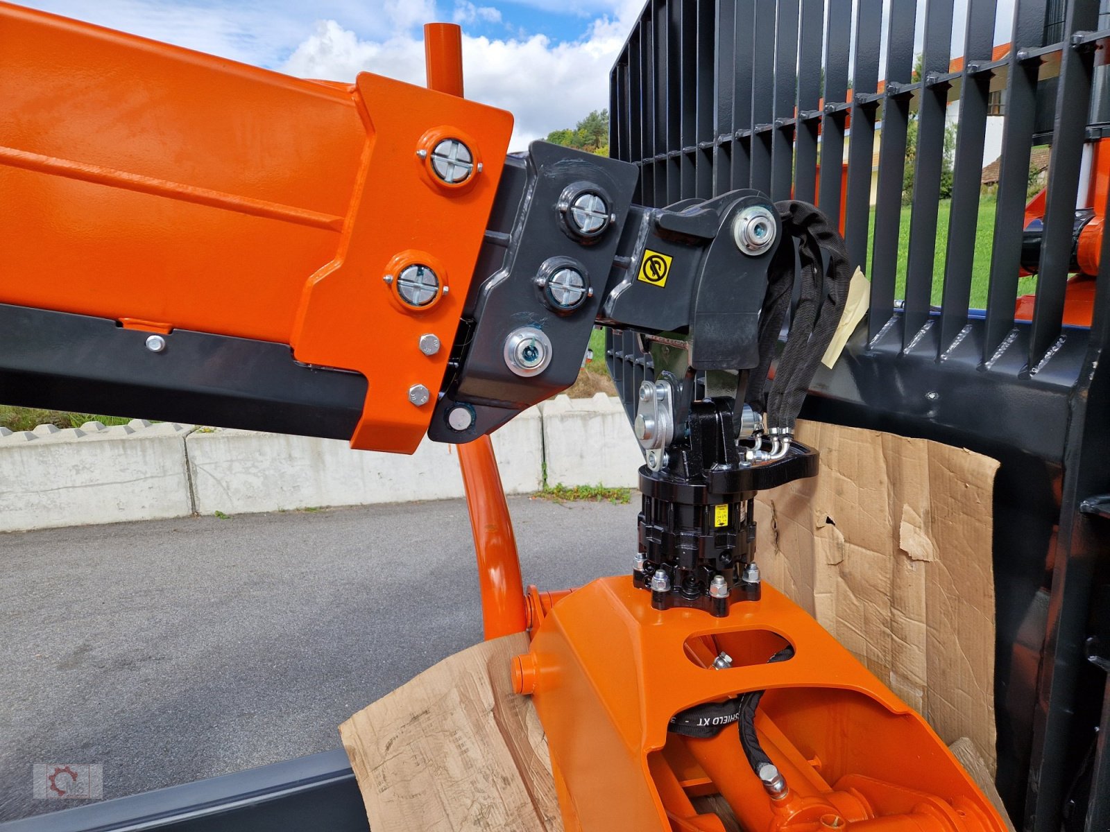 Rückewagen & Rückeanhänger typu MTM 12T 12to 9,80m Kran hydr. Vorgesteuerte Steuerung Druckluft Doppelrohrrahmen, Neumaschine v Tiefenbach (Obrázek 18)