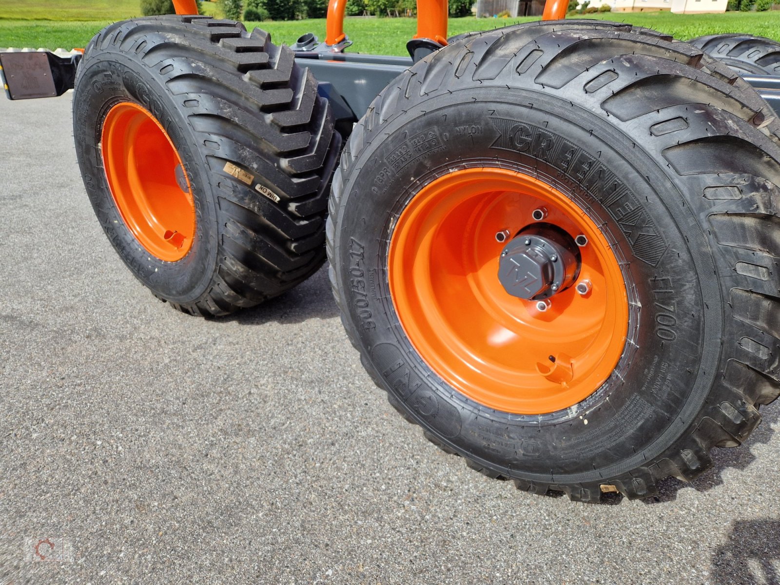 Rückewagen & Rückeanhänger typu MTM 12T 12to 9,80m Kran hydr. Vorgesteuerte Steuerung Druckluft Doppelrohrrahmen, Neumaschine v Tiefenbach (Obrázek 23)