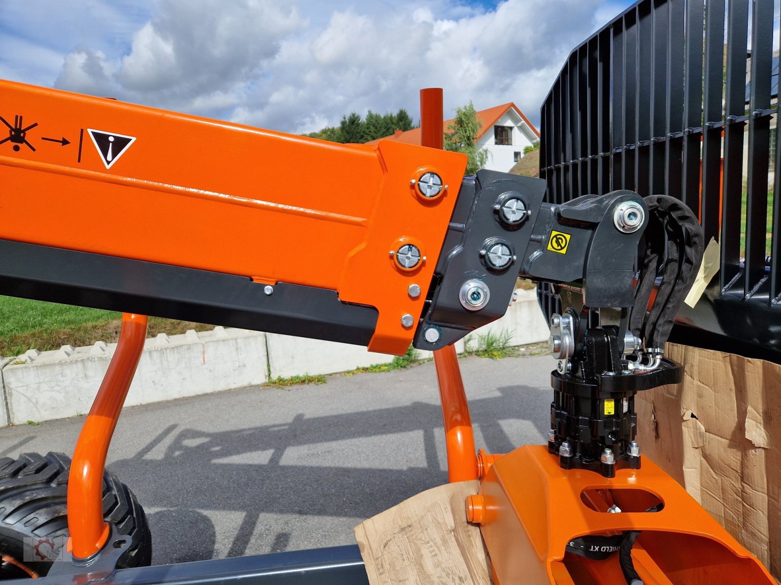 Rückewagen & Rückeanhänger typu MTM 12T 12to 9,80m Kran hydr. Vorgesteuerte Steuerung Druckluft Doppelrohrrahmen, Neumaschine v Tiefenbach (Obrázek 25)