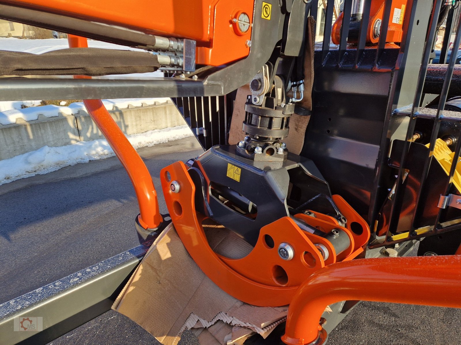 Rückewagen & Rückeanhänger of the type MTM 13T 13to 8,10m Kran Druckluft Doppelrohrrahmen Eigenölversorgung Kranseilwinde, Neumaschine in Tiefenbach (Picture 8)