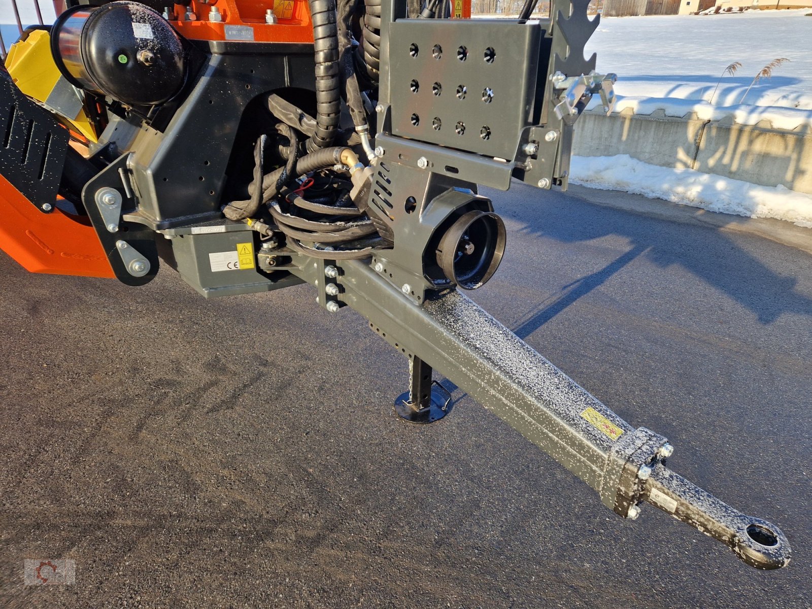 Rückewagen & Rückeanhänger of the type MTM 13T 13to 8,10m Kran Druckluft Doppelrohrrahmen Eigenölversorgung Kranseilwinde, Neumaschine in Tiefenbach (Picture 10)