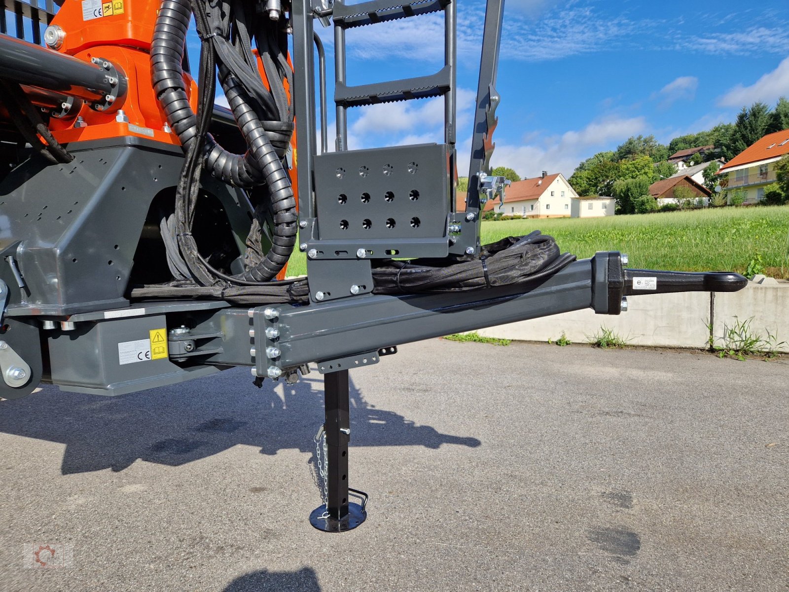 Rückewagen & Rückeanhänger typu MTM 13T 13to 8,10m Kran Forwarder Rungen Druckluft Doppelrohrrahmen, Neumaschine v Tiefenbach (Obrázek 12)