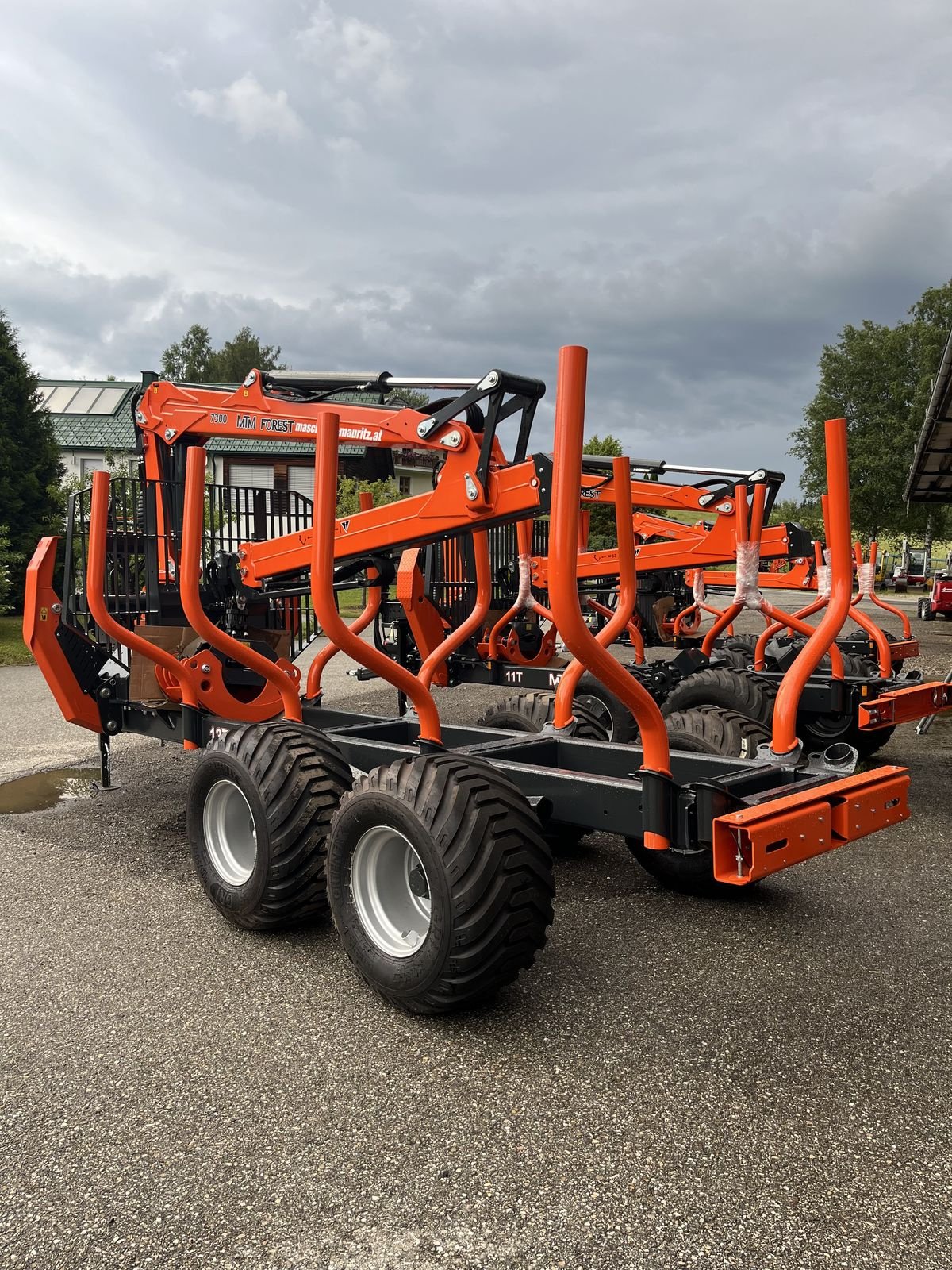 Rückewagen & Rückeanhänger a típus MTM 13T Rückewagen mit 7,3m Kran, Neumaschine ekkor: Bad Leonfelden (Kép 5)