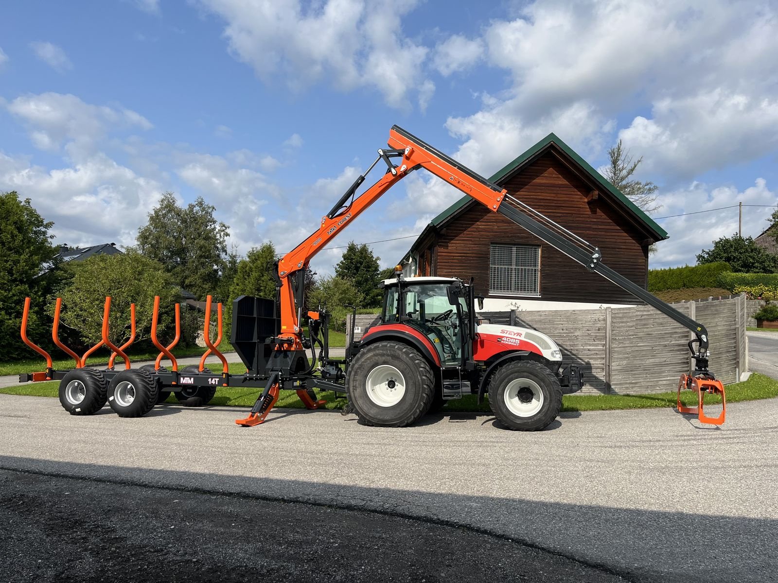 Rückewagen & Rückeanhänger tip MTM 14T mit MTM 9000, Neumaschine in Bad Leonfelden (Poză 11)
