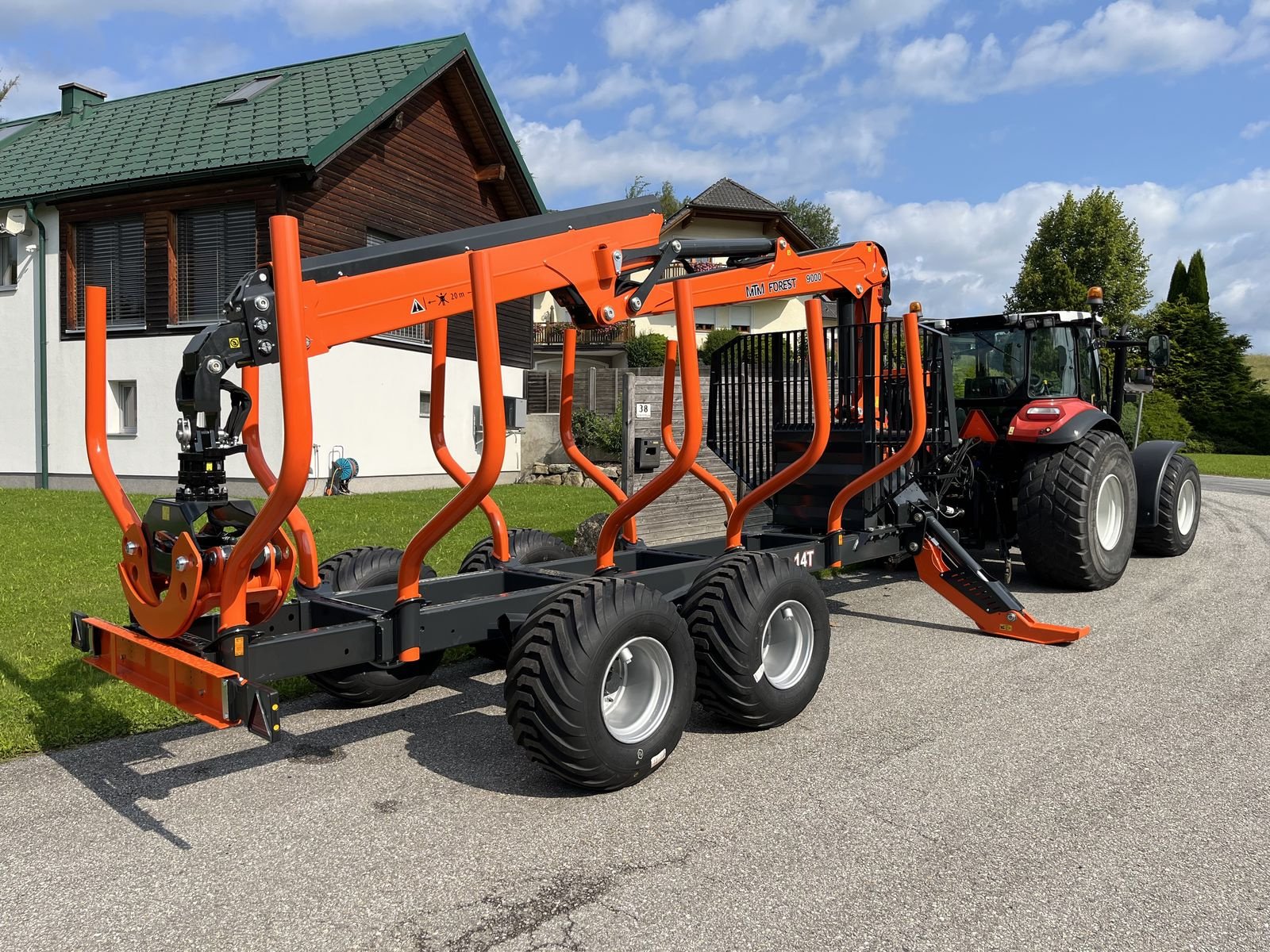 Rückewagen & Rückeanhänger tip MTM 14T mit MTM 9000, Neumaschine in Bad Leonfelden (Poză 16)