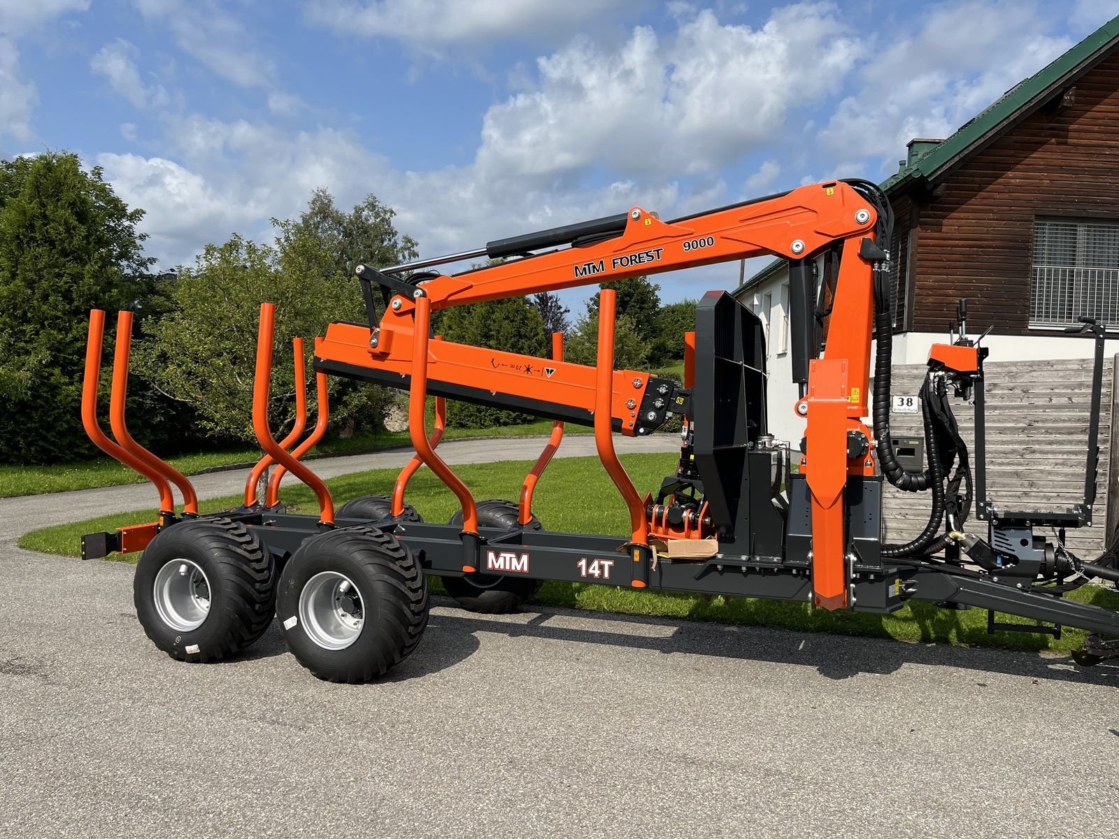 Rückewagen & Rückeanhänger tip MTM 14T mit MTM 9000, Neumaschine in Bad Leonfelden (Poză 21)