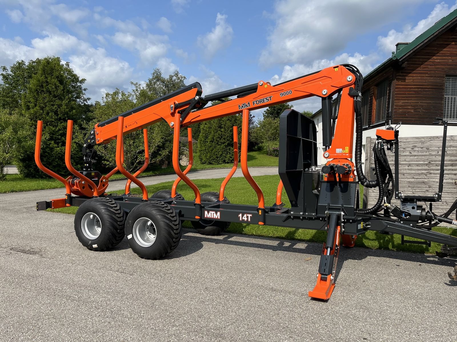 Rückewagen & Rückeanhänger tip MTM 14T mit MTM 9000, Neumaschine in Bad Leonfelden (Poză 15)