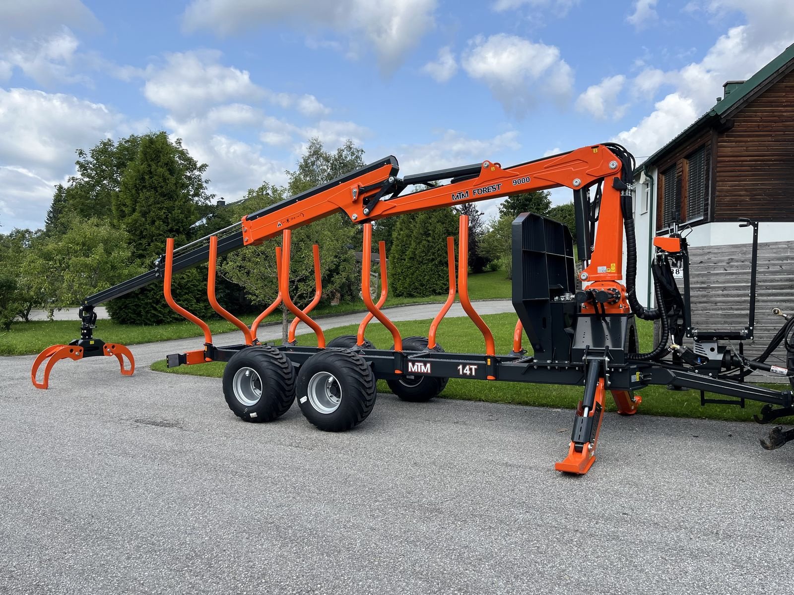 Rückewagen & Rückeanhänger tip MTM 14T mit MTM 9000, Neumaschine in Bad Leonfelden (Poză 1)