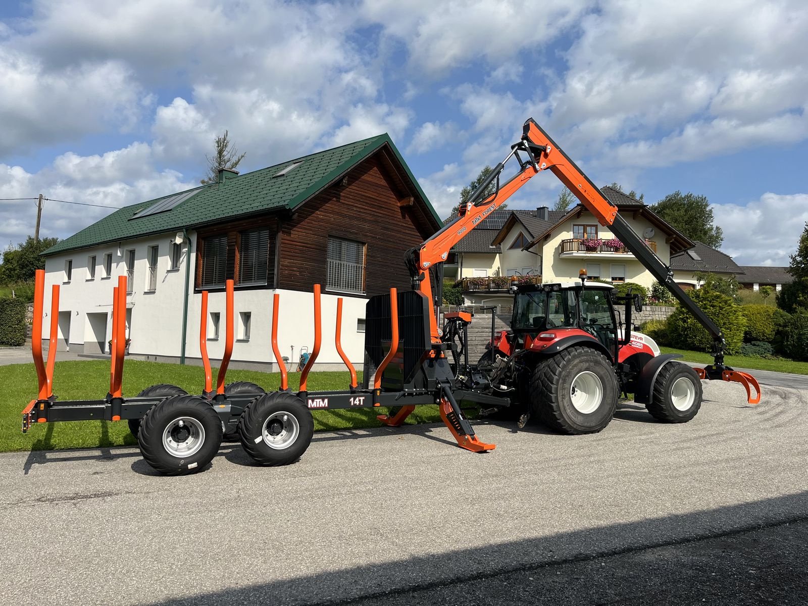 Rückewagen & Rückeanhänger tip MTM 14T mit MTM 9000, Neumaschine in Bad Leonfelden (Poză 12)