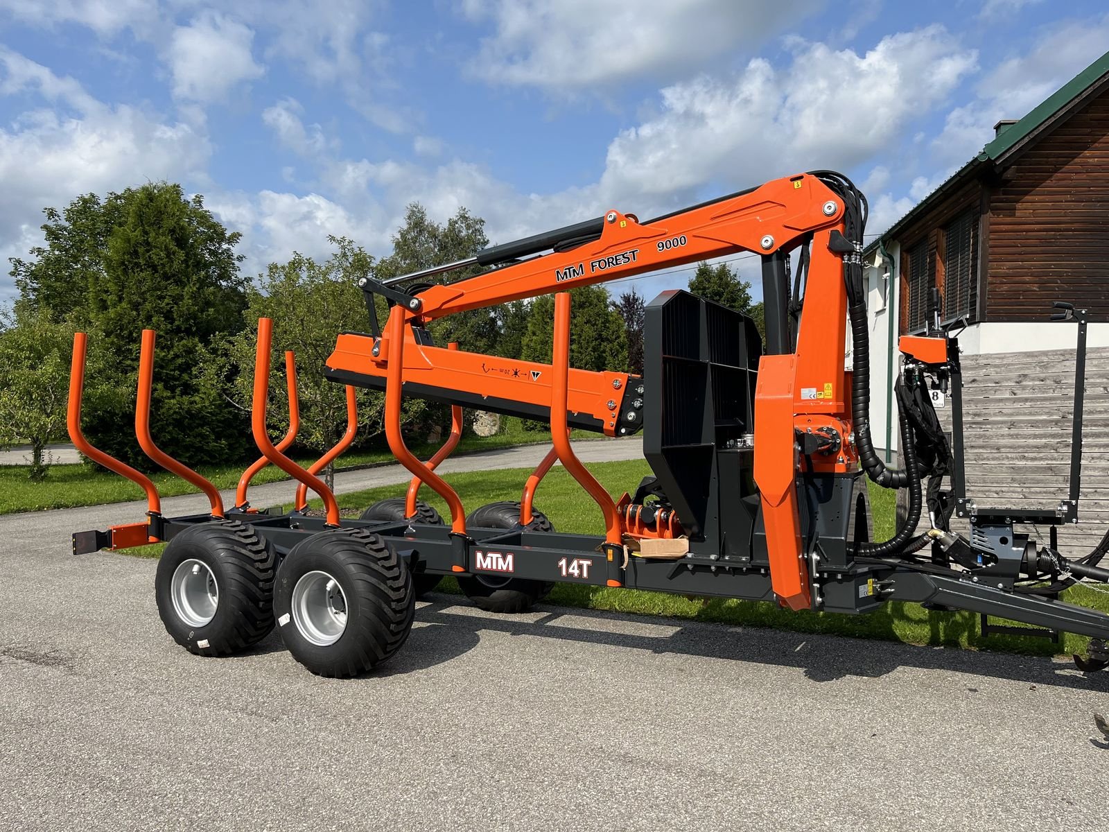 Rückewagen & Rückeanhänger tip MTM 14T mit MTM 9000, Neumaschine in Bad Leonfelden (Poză 19)