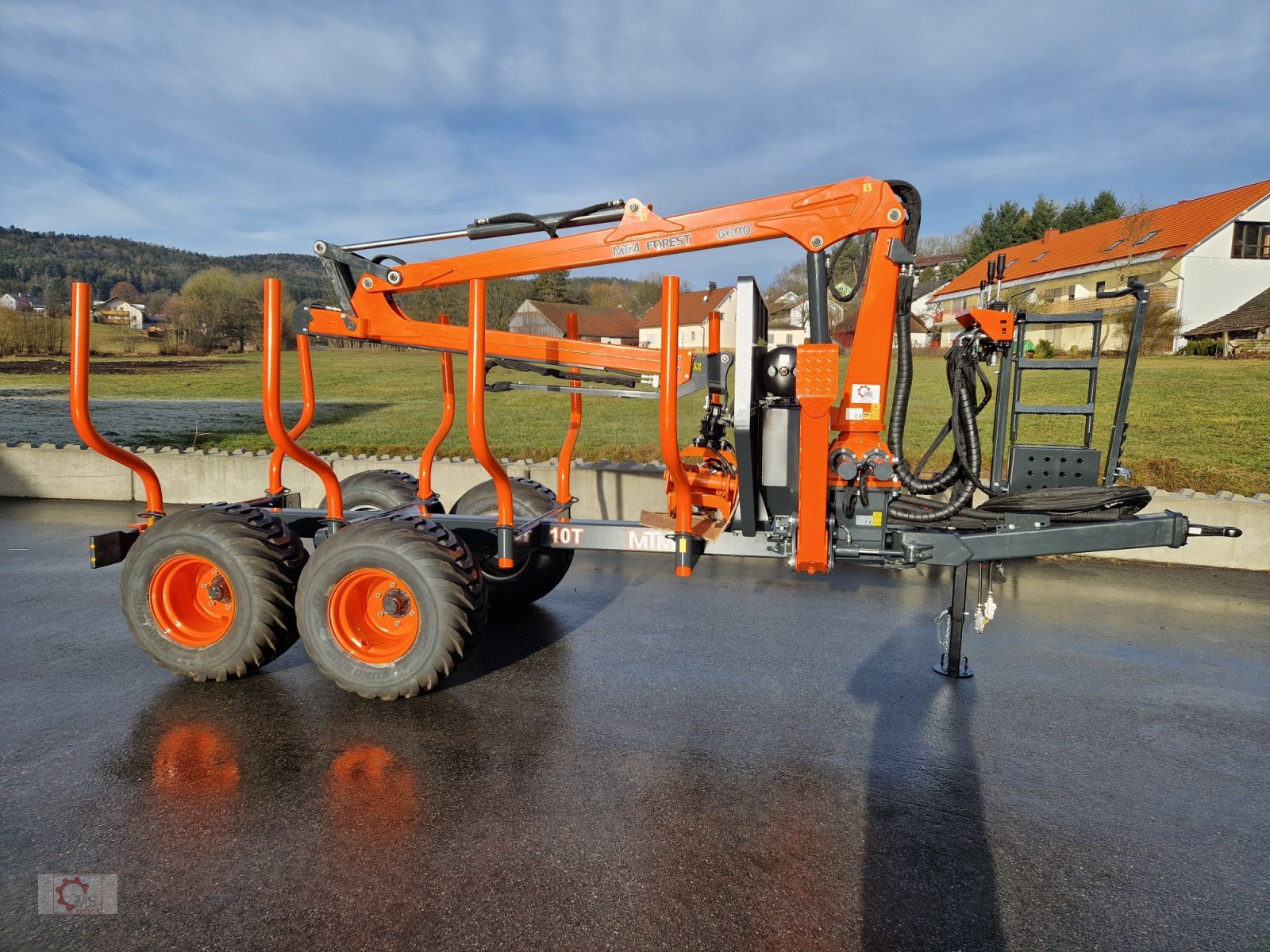 Rückewagen & Rückeanhänger a típus MTM MTM 10TX 6,6m Kran Rückewagen, Neumaschine ekkor: Tiefenbach (Kép 11)