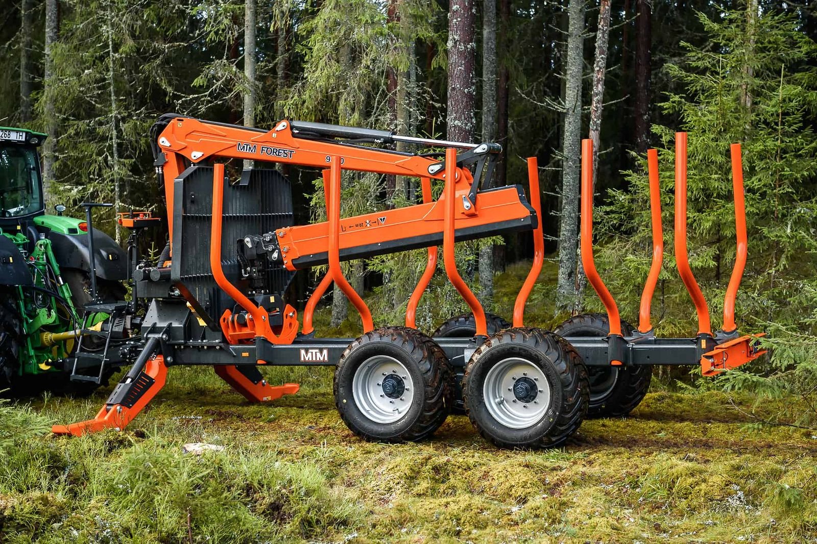 Rückewagen & Rückeanhänger typu MTM Rückewagen 10-17 Tonnen, MTM 6,6m-9m Forstkran, Neumaschine v Bad Leonfelden (Obrázek 5)