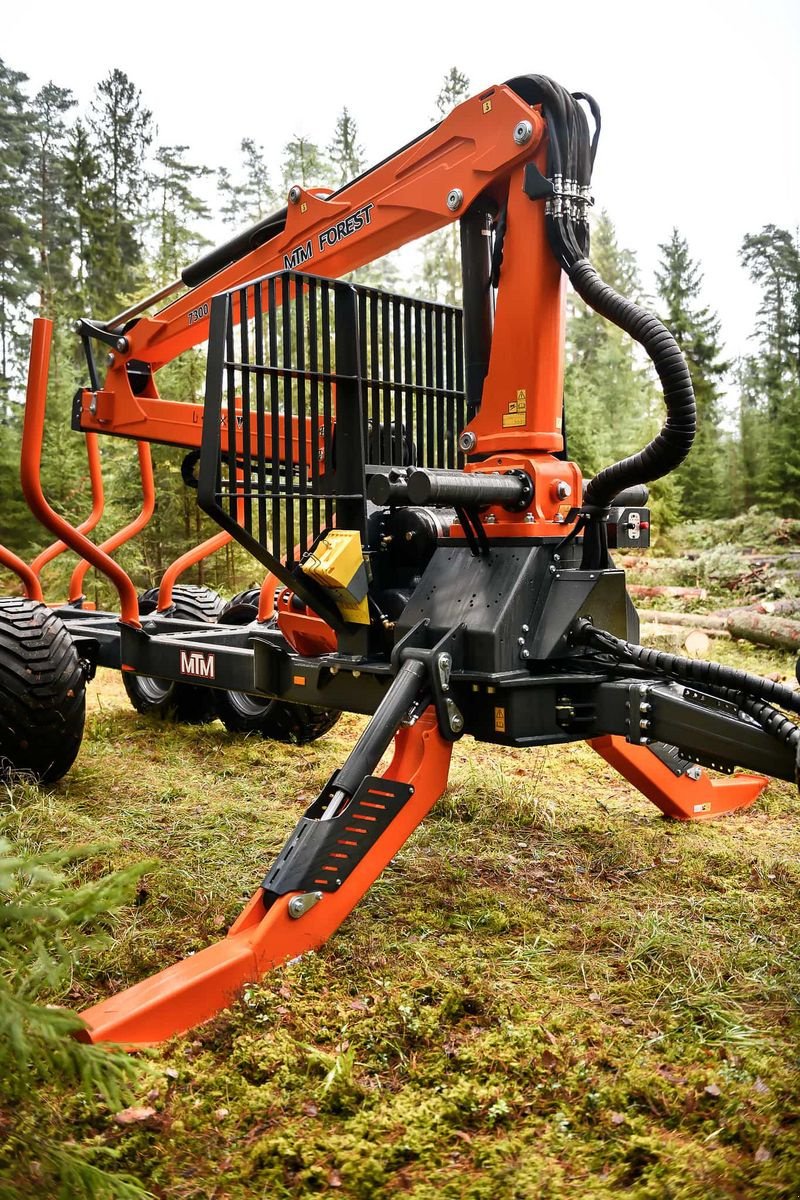 Rückewagen & Rückeanhänger des Typs MTM Rückewagen 10-17 Tonnen, MTM 6,6m-9m Forstkran, Gebrauchtmaschine in Bad Leonfelden (Bild 8)
