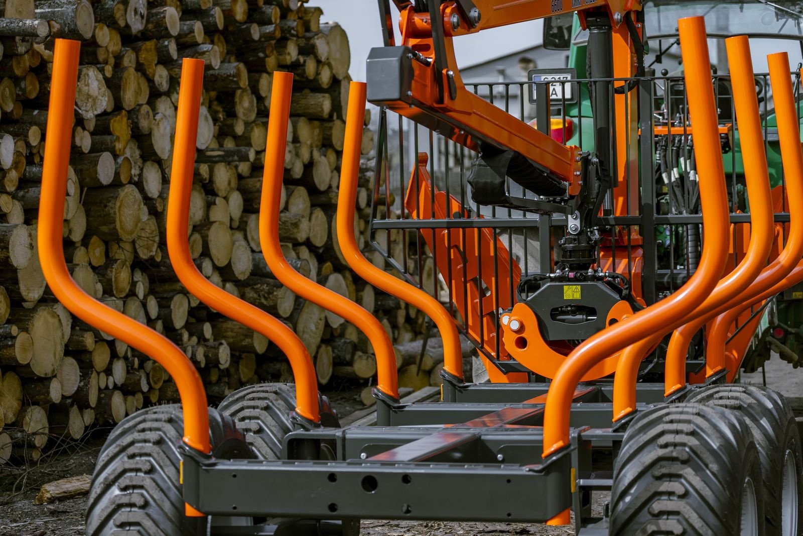 Rückewagen & Rückeanhänger of the type MTM Rückewagen 10-17 Tonnen, MTM 6,6m-9m Forstkran, Gebrauchtmaschine in Bad Leonfelden (Picture 4)