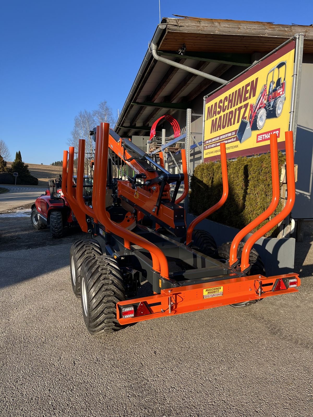 Rückewagen & Rückeanhänger of the type MTM Rückewagen 10-17 Tonnen, MTM 6,6m-9m Forstkran, Neumaschine in Bad Leonfelden (Picture 8)