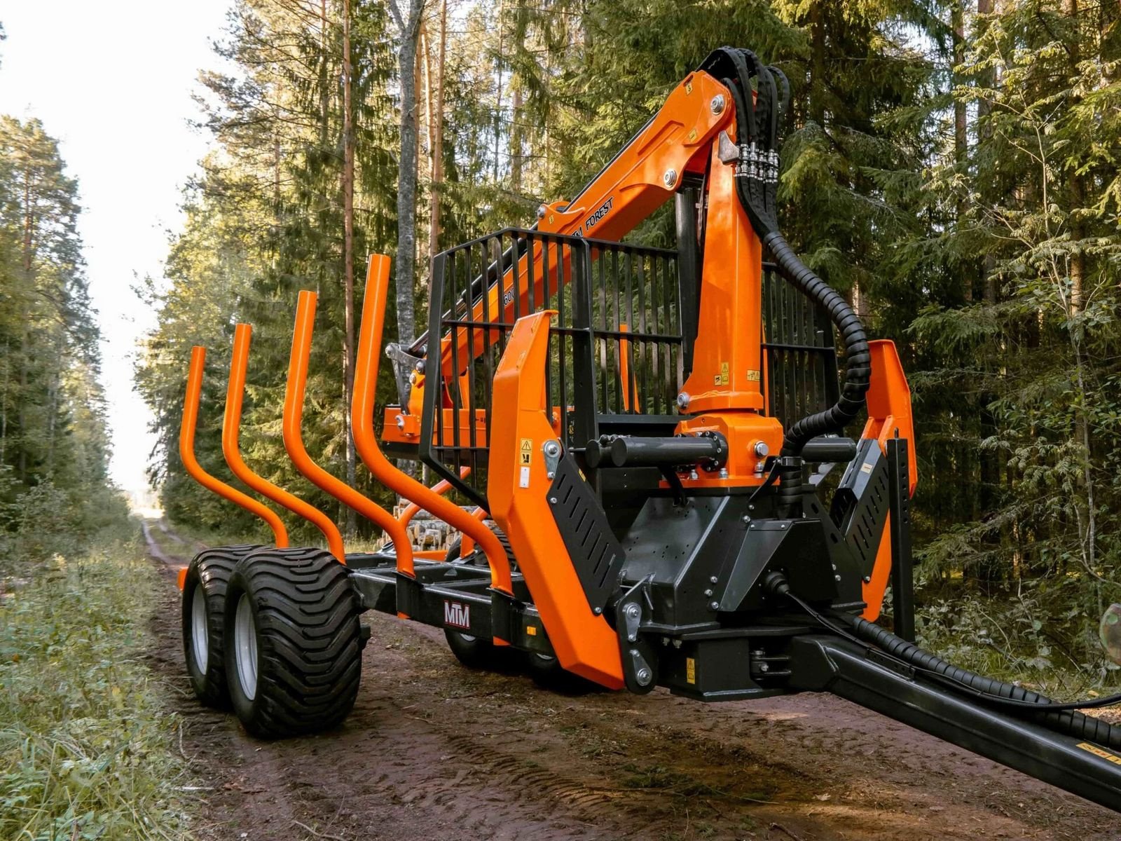 Rückewagen & Rückeanhänger of the type MTM Rückewagen 10-17 Tonnen, MTM 6,6m-9m Forstkran, Neumaschine in Bad Leonfelden (Picture 15)