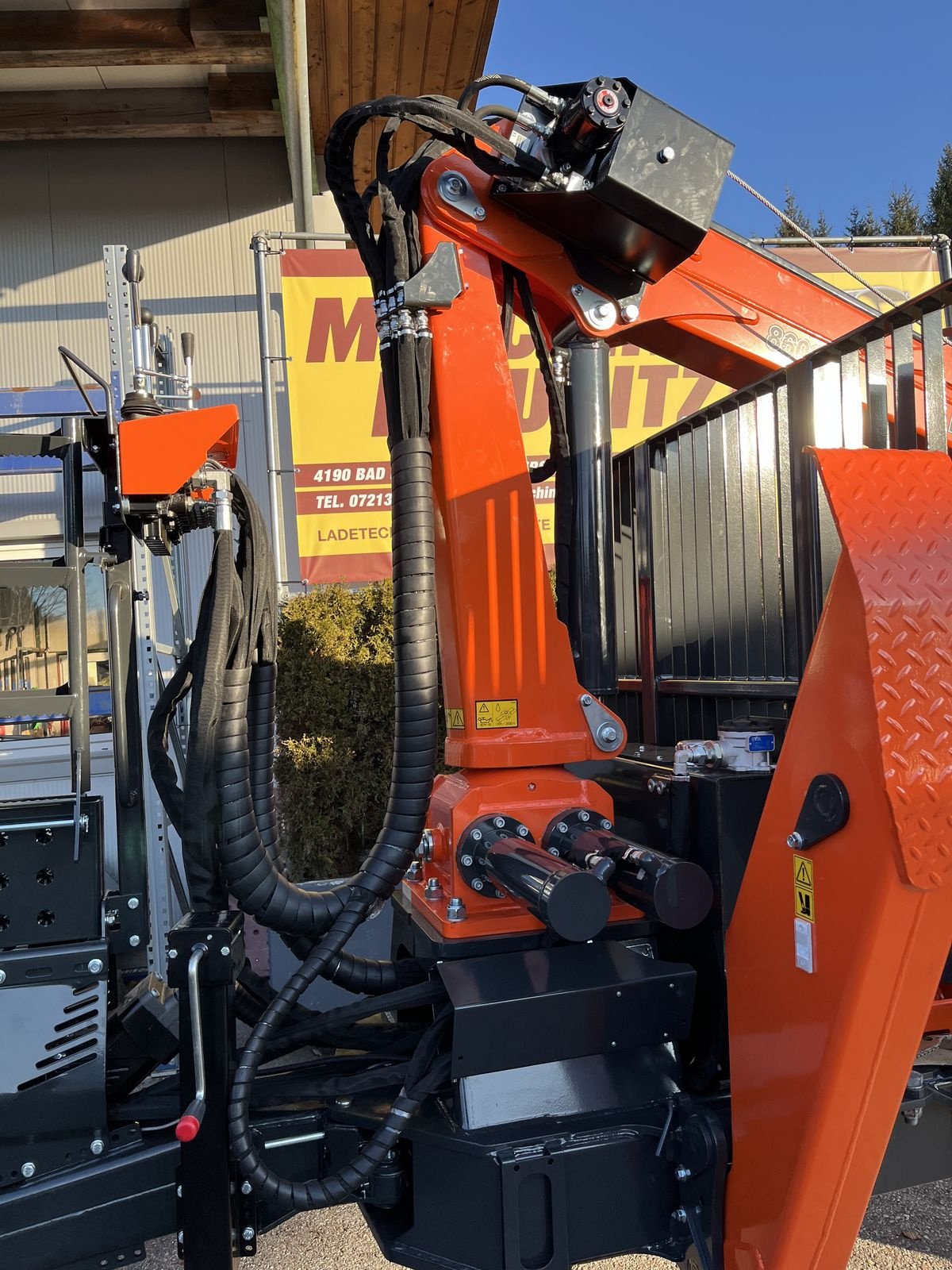 Rückewagen & Rückeanhänger of the type MTM Rückewagen 10-17 Tonnen, MTM 6,6m-9m Forstkran, Neumaschine in Bad Leonfelden (Picture 7)