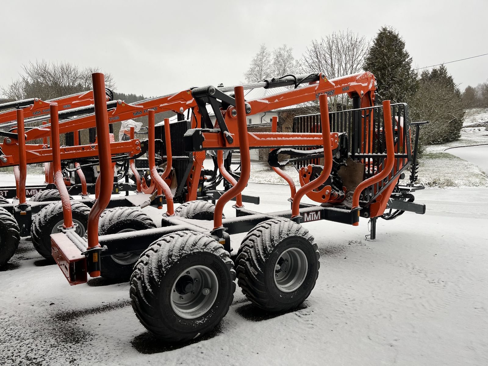 Rückewagen & Rückeanhänger du type MTM Rückewagen 10-17 Tonnen, MTM 6,6m-9m Forstkran, Gebrauchtmaschine en Bad Leonfelden (Photo 11)