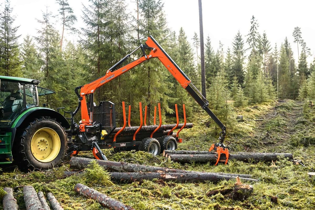 Rückewagen & Rückeanhänger a típus MTM Rückewagen 10 - 17 Tonnen, MTM 7,1m - 9m Forstkr, Neumaschine ekkor: Bad Leonfelden (Kép 12)