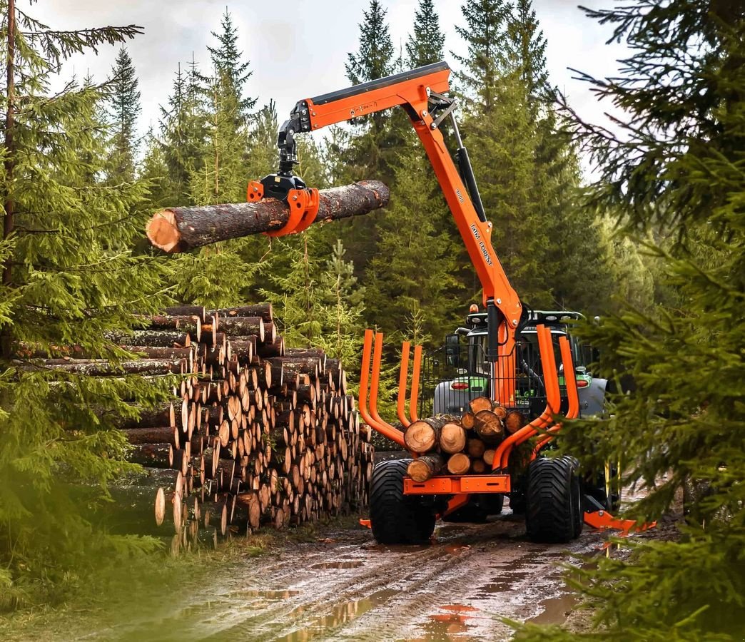 Rückewagen & Rückeanhänger a típus MTM Rückewagen 10 - 17 Tonnen, MTM 7,1m - 9m Forstkr, Neumaschine ekkor: Bad Leonfelden (Kép 16)