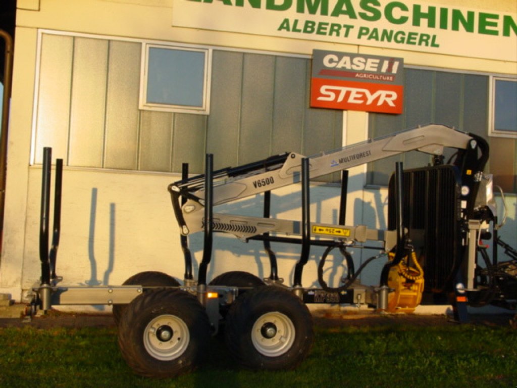 Rückewagen & Rückeanhänger des Typs Multiforest MF 950 mit 6500 Kran, Neumaschine in Viechtach (Bild 2)