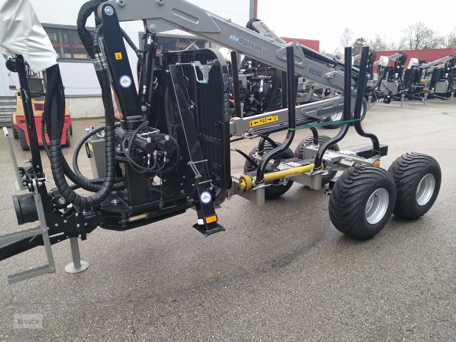 Rückewagen & Rückeanhänger typu Multiforest MF 950 mit V6500, Neumaschine v Burgkirchen (Obrázek 4)