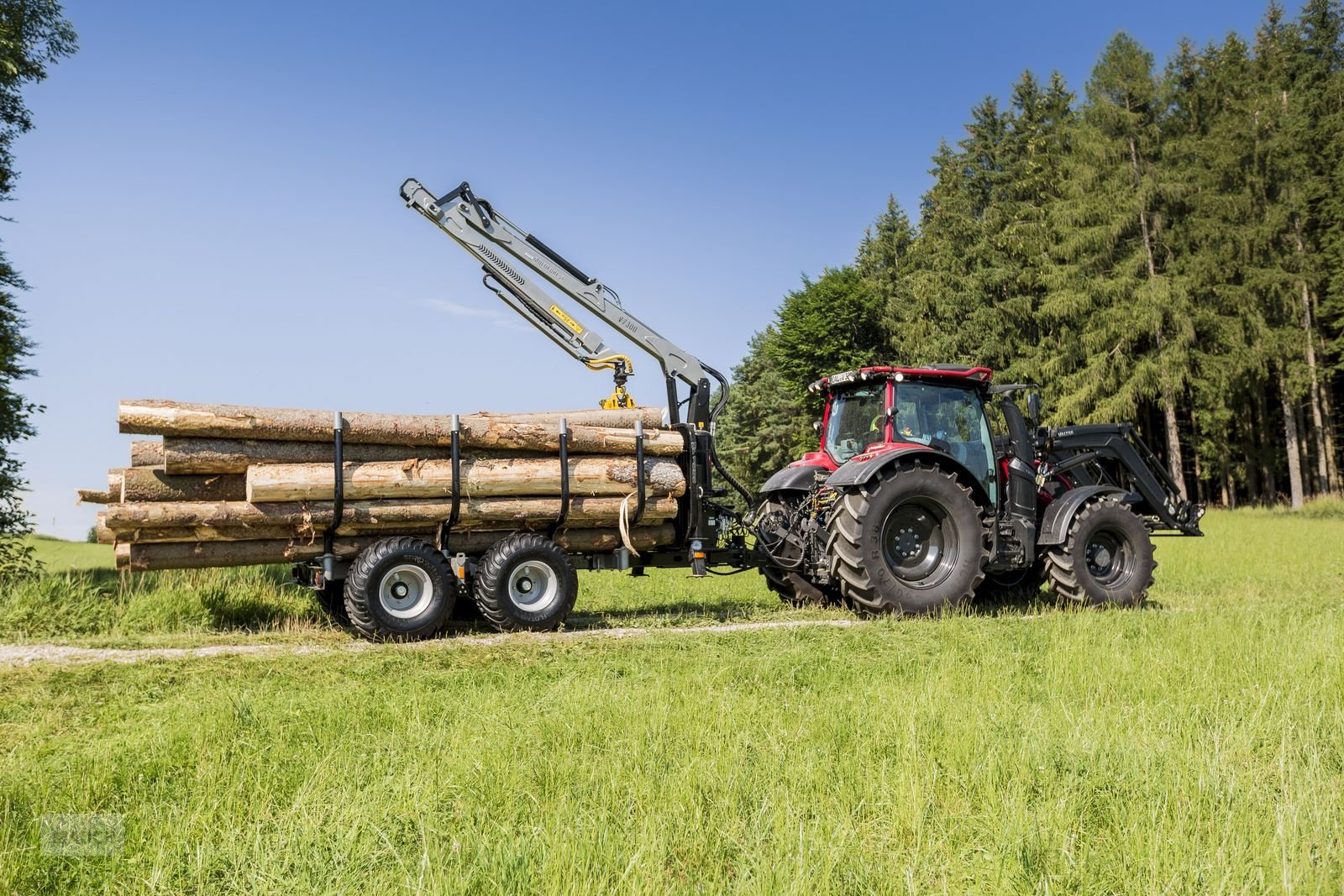 Rückewagen & Rückeanhänger Türe ait Multiforest MF1050 V7800, Neumaschine içinde Burgkirchen (resim 2)