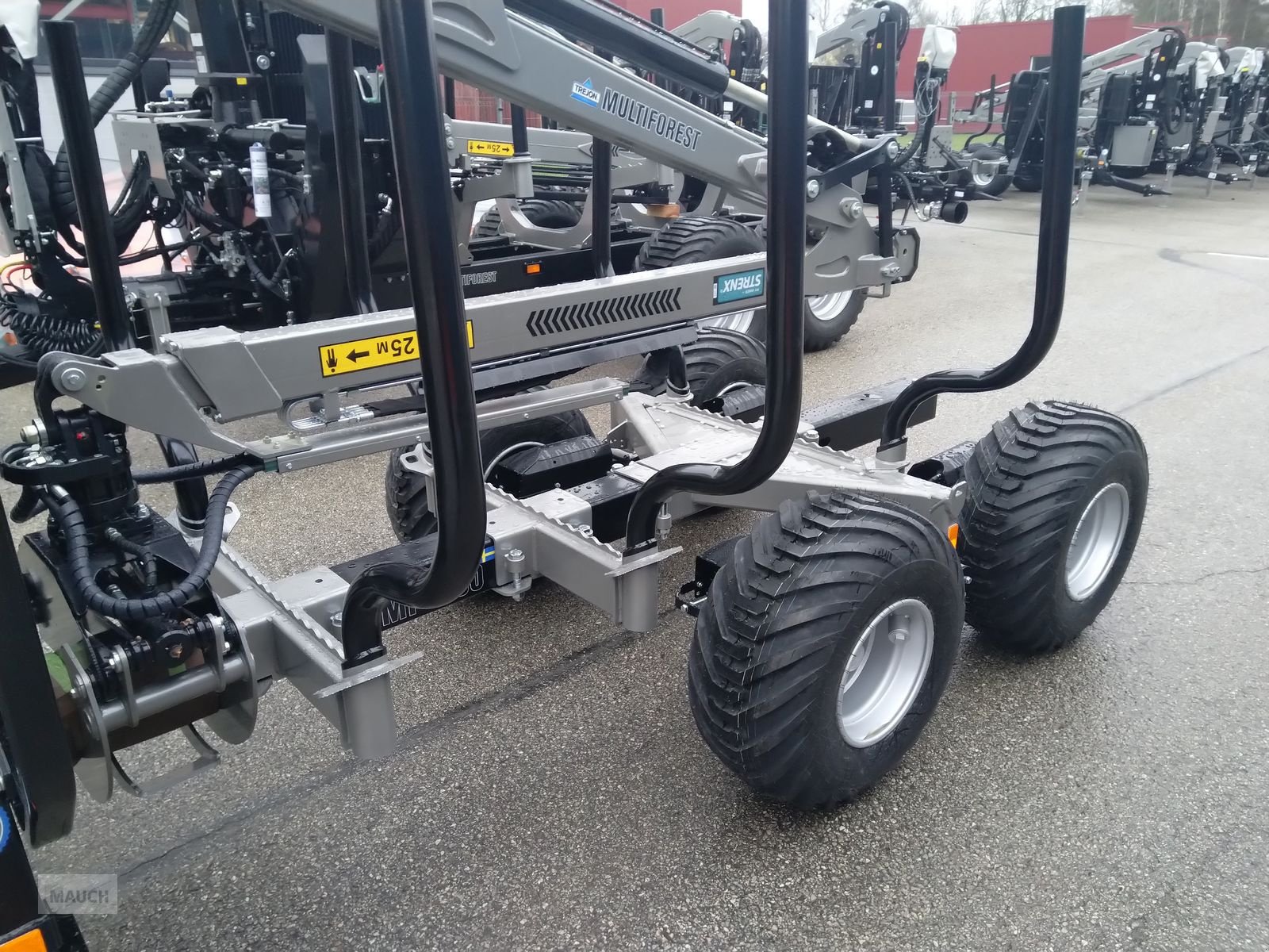 Rückewagen & Rückeanhänger Türe ait Multiforest MF1050 V7800, Neumaschine içinde Burgkirchen (resim 6)