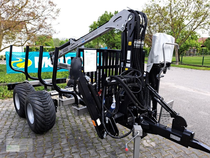 Rückewagen & Rückeanhänger des Typs Multiforest MF650 (6t) Kran V4800 (4,8m), Neumaschine in Rain