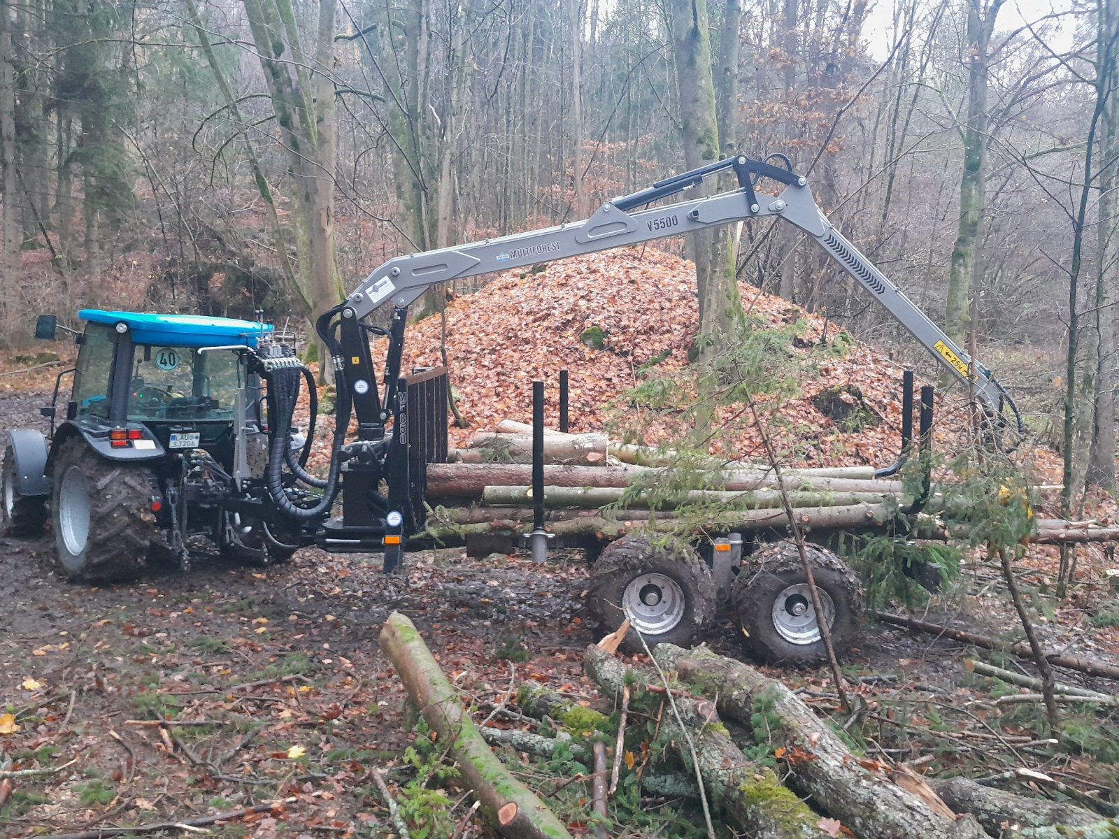 Rückewagen & Rückeanhänger a típus Multiforest MF850/MF950, Neumaschine ekkor: Happurg - Föhrenbach (Kép 3)