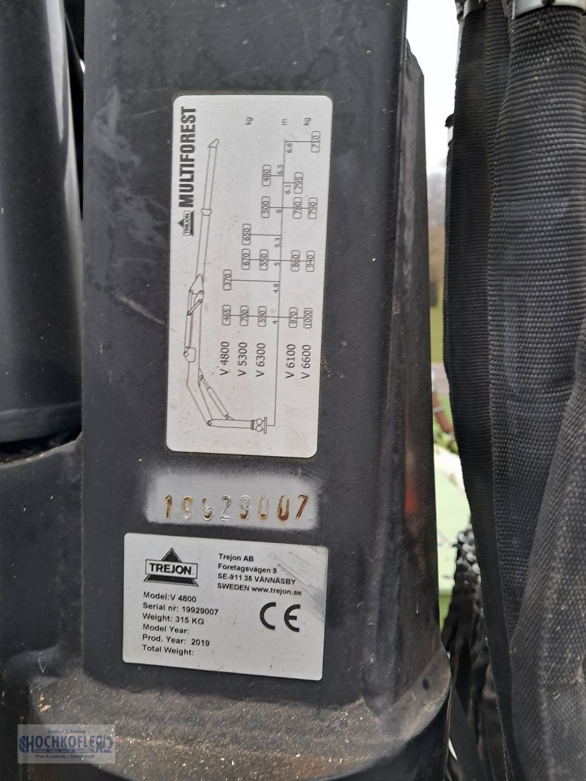 Rückewagen & Rückeanhänger des Typs Multiforest V 4800, Gebrauchtmaschine in Wies (Bild 4)