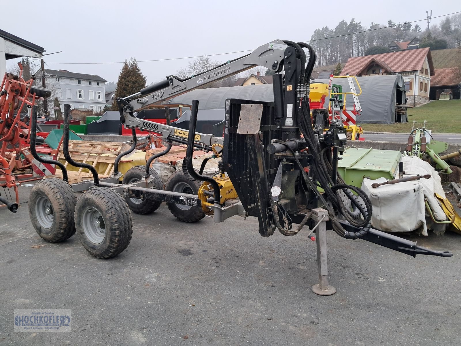 Rückewagen & Rückeanhänger des Typs Multiforest V 4800, Gebrauchtmaschine in Wies (Bild 1)