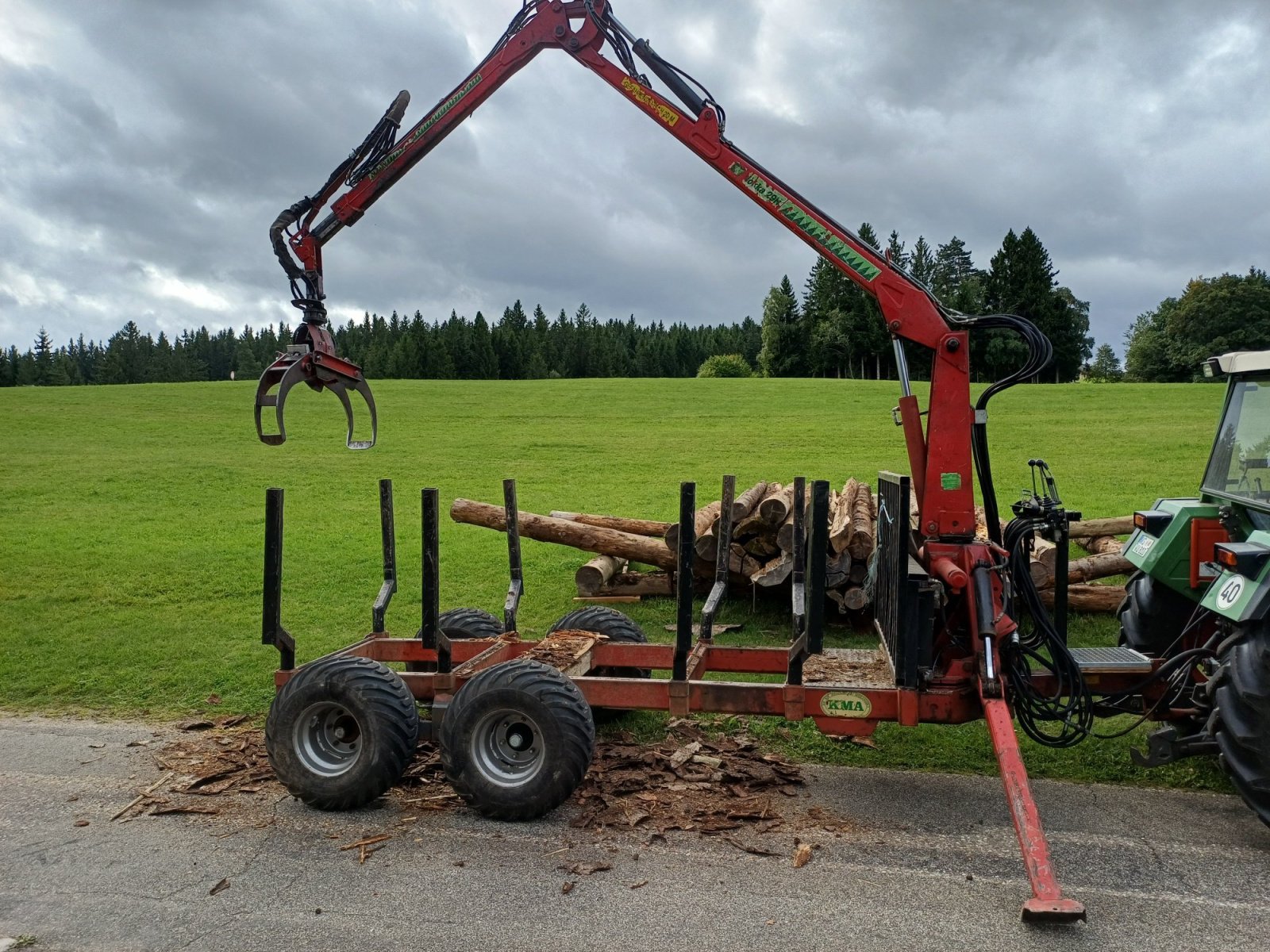 Rückewagen & Rückeanhänger des Typs Nokka 29 H, Gebrauchtmaschine in Schonach (Bild 2)