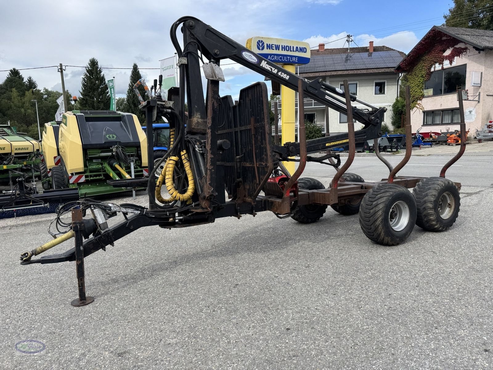 Rückewagen & Rückeanhänger Türe ait Nokka 951/3467, Gebrauchtmaschine içinde Münzkirchen (resim 13)