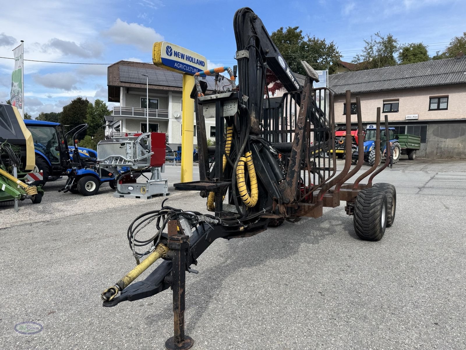 Rückewagen & Rückeanhänger Türe ait Nokka 951/3467, Gebrauchtmaschine içinde Münzkirchen (resim 2)