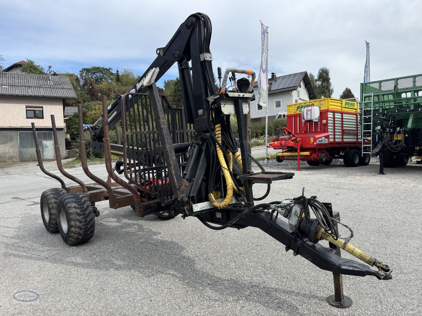 Rückewagen & Rückeanhänger Türe ait Nokka 951/3467, Gebrauchtmaschine içinde Münzkirchen (resim 4)