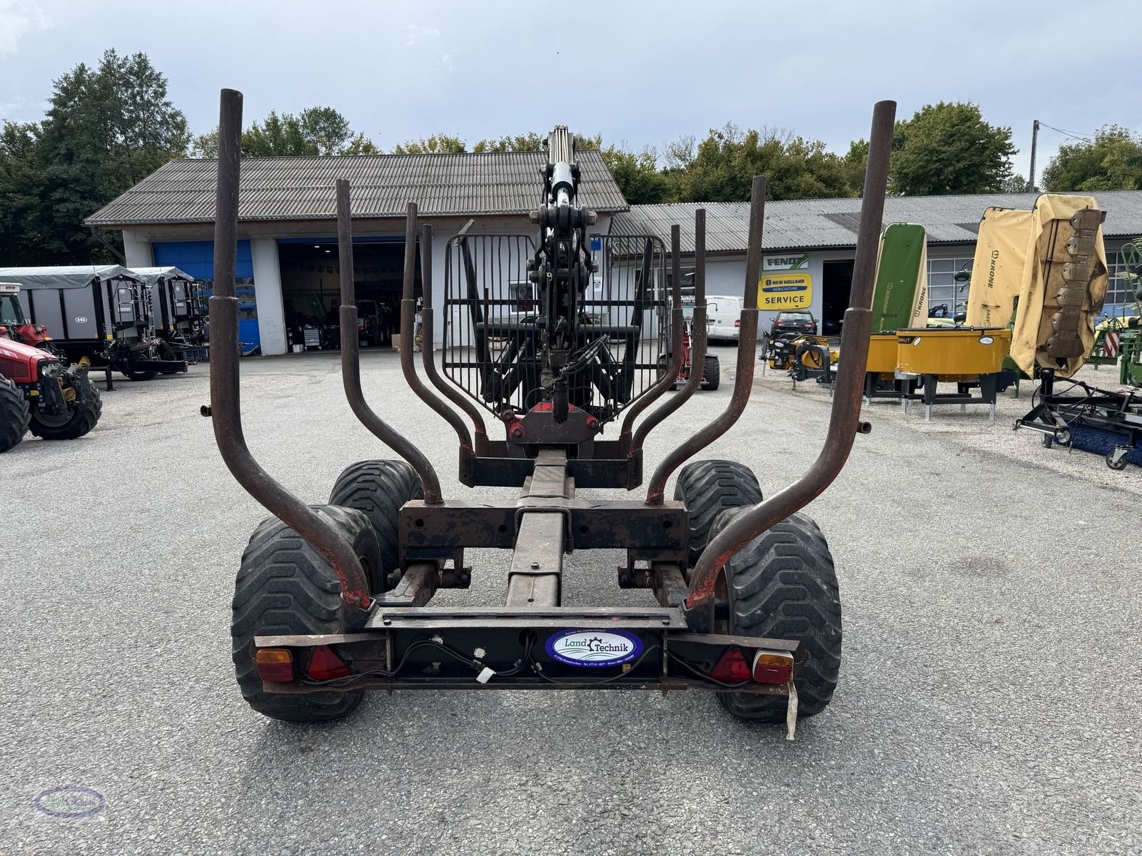 Rückewagen & Rückeanhänger Türe ait Nokka 951/3467, Gebrauchtmaschine içinde Münzkirchen (resim 10)