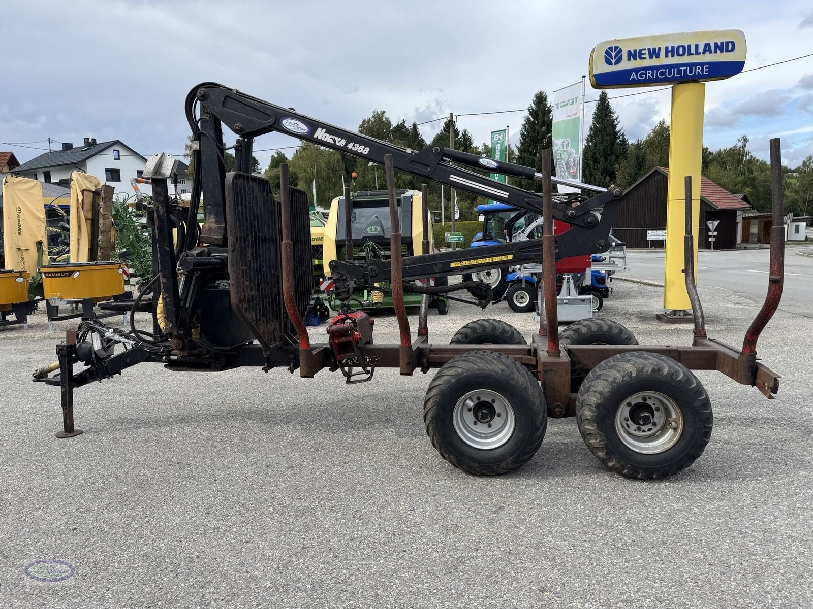 Rückewagen & Rückeanhänger Türe ait Nokka 951/3467, Gebrauchtmaschine içinde Münzkirchen (resim 12)