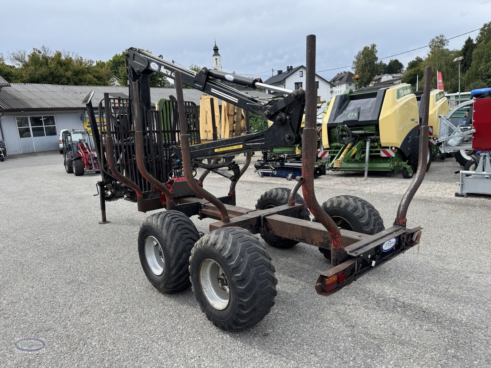 Rückewagen & Rückeanhänger Türe ait Nokka 951/3467, Gebrauchtmaschine içinde Münzkirchen (resim 11)