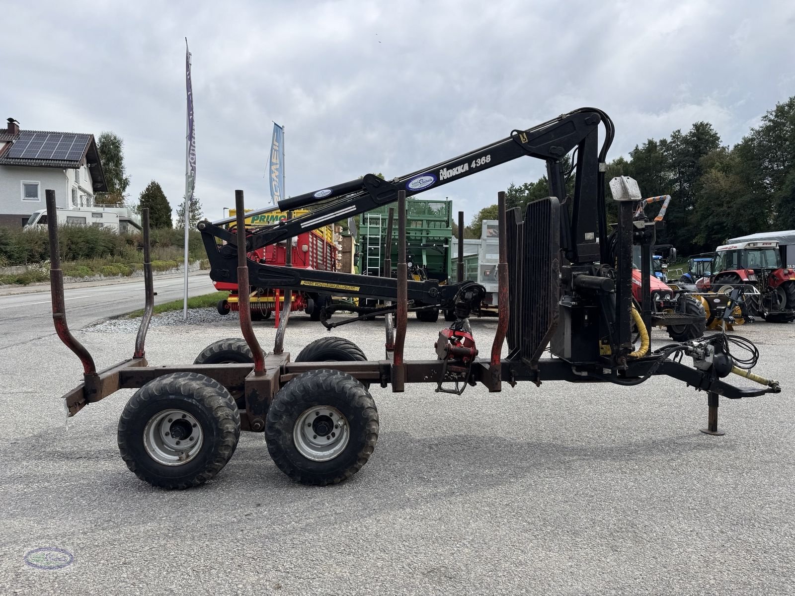 Rückewagen & Rückeanhänger Türe ait Nokka 951/3467, Gebrauchtmaschine içinde Münzkirchen (resim 8)