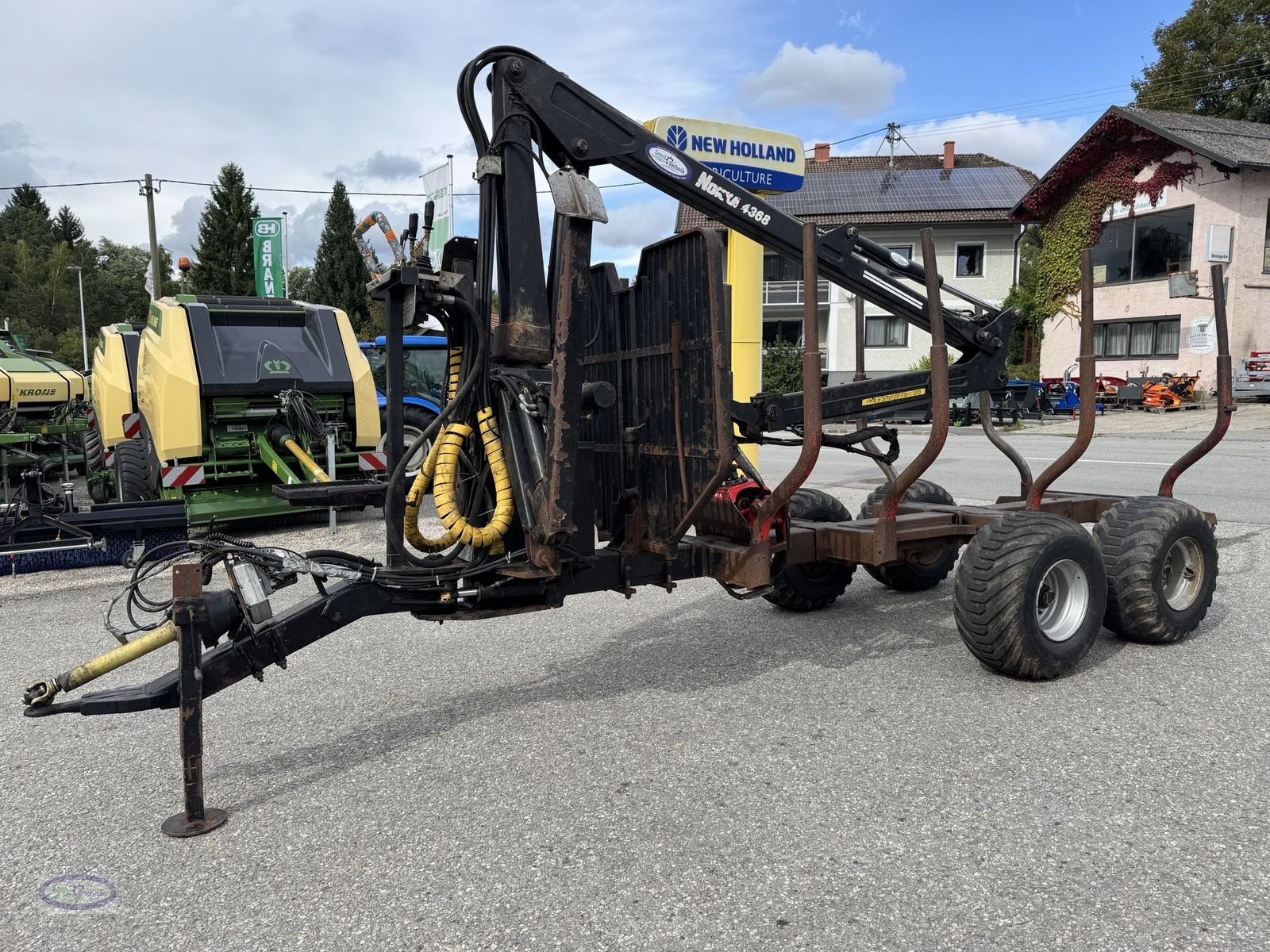 Rückewagen & Rückeanhänger Türe ait Nokka 951/3467, Gebrauchtmaschine içinde Münzkirchen (resim 1)