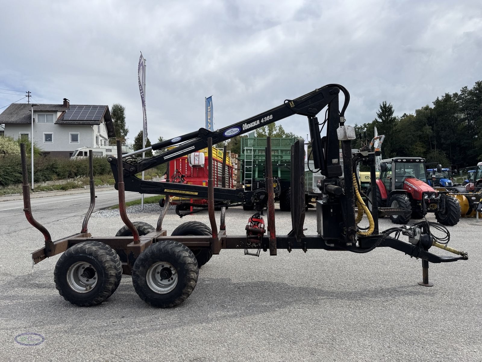 Rückewagen & Rückeanhänger Türe ait Nokka 951/3467, Gebrauchtmaschine içinde Münzkirchen (resim 5)