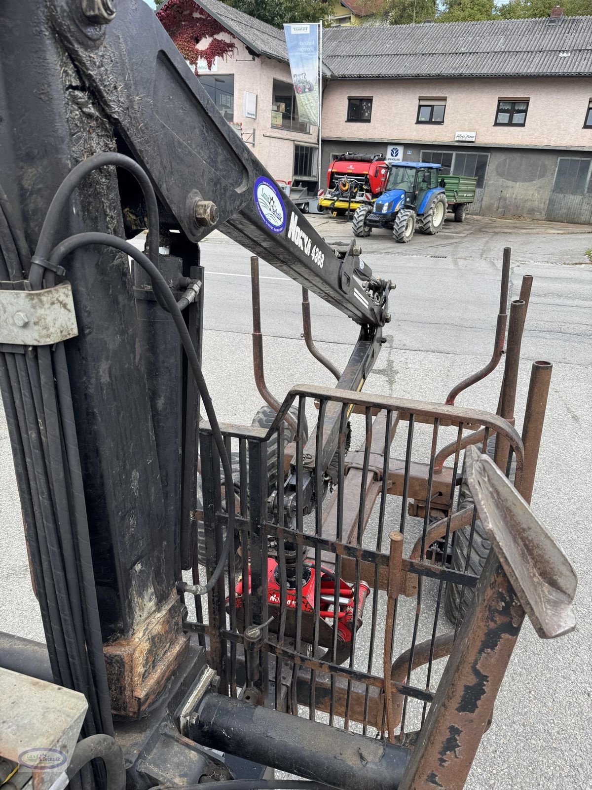 Rückewagen & Rückeanhänger Türe ait Nokka 951/3467, Gebrauchtmaschine içinde Münzkirchen (resim 18)