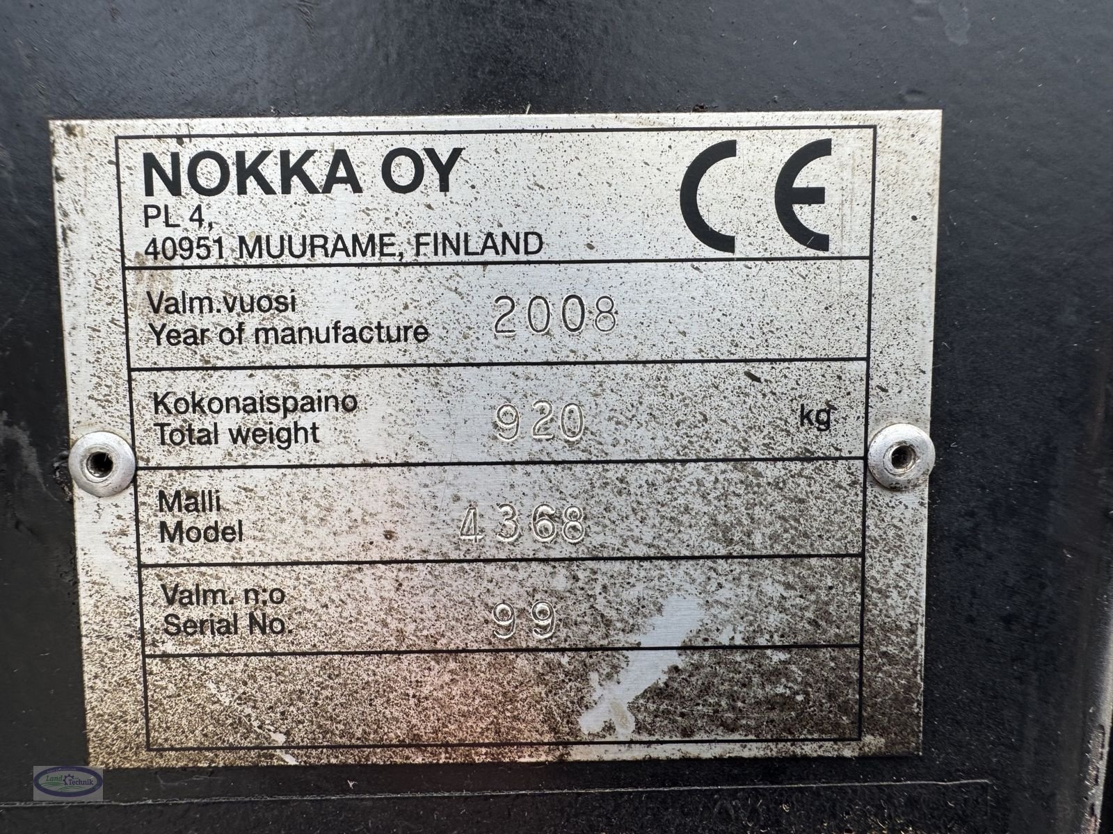 Rückewagen & Rückeanhänger Türe ait Nokka 951/3467, Gebrauchtmaschine içinde Münzkirchen (resim 7)